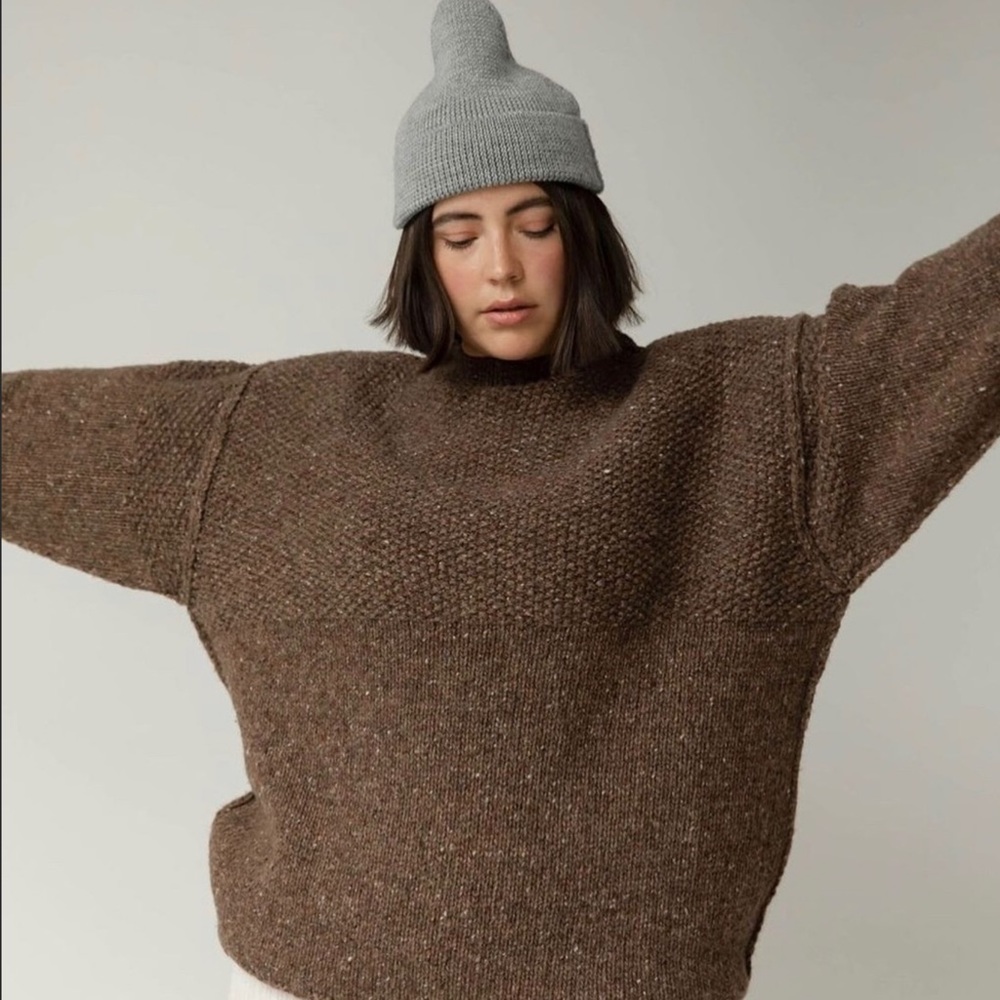James Street Co. Fisherman Funnel Sweater